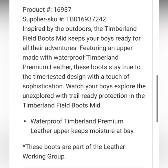 TIMBERLAND BOOTS - Picture 2 of 6